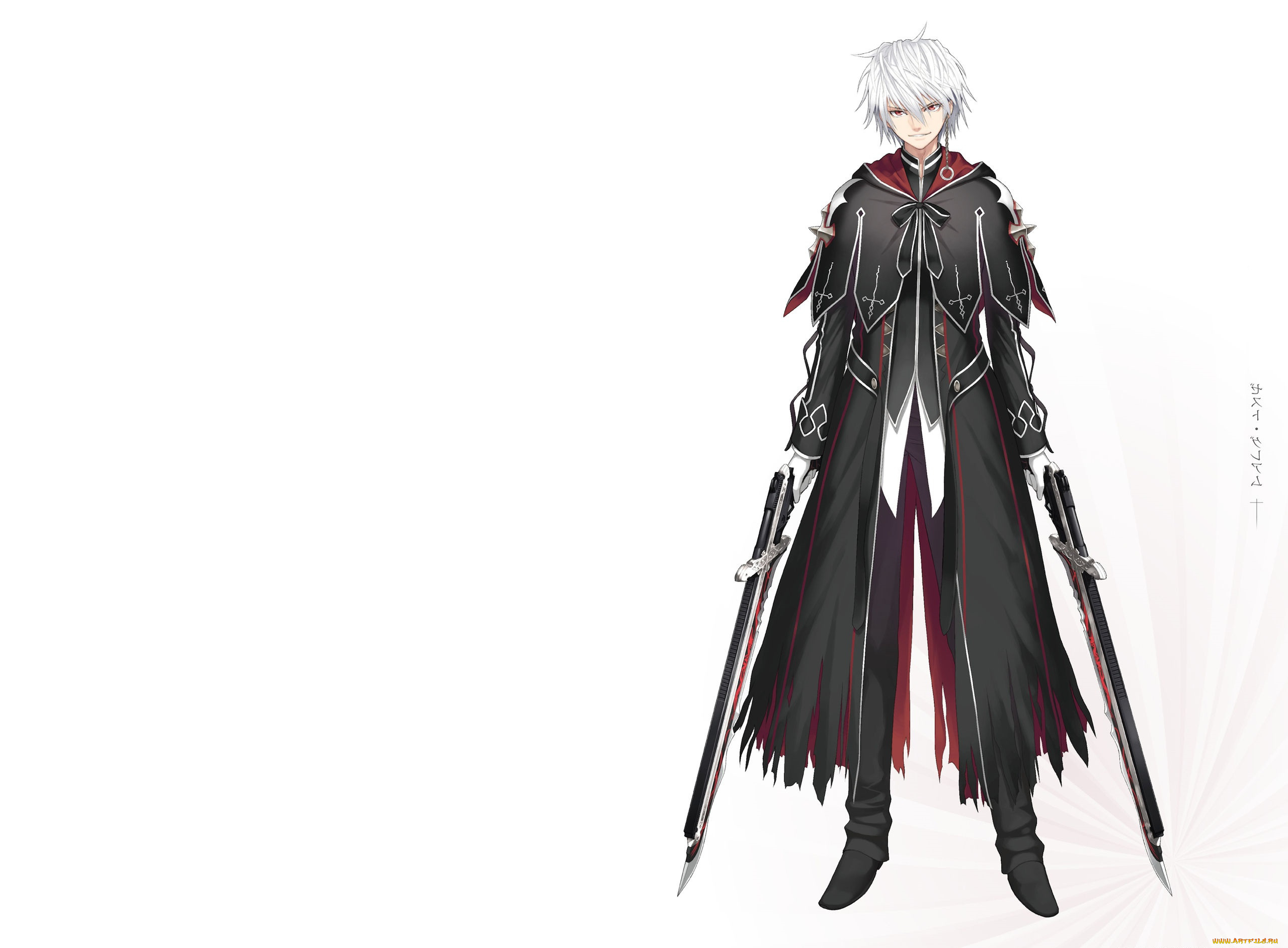 аниме, shining, resonance, оружие, парень