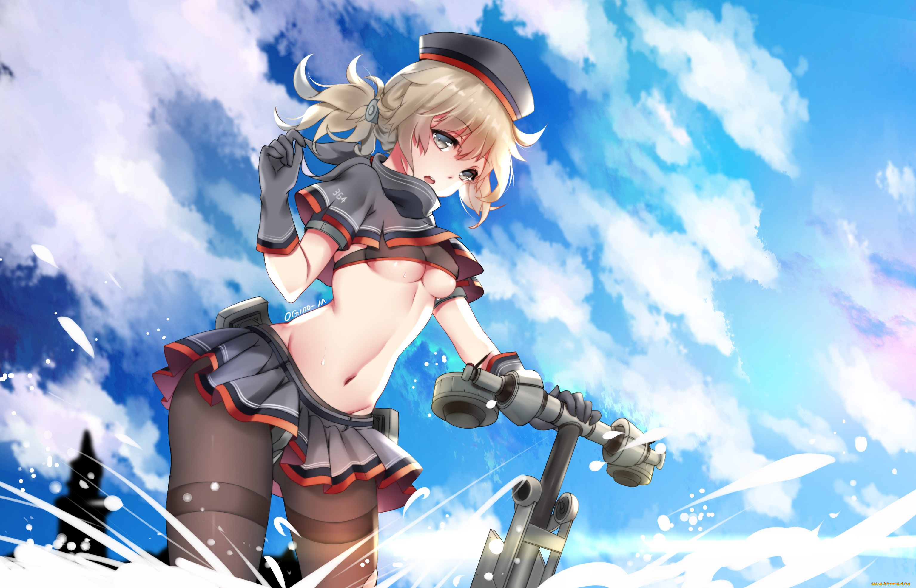 аниме, zhan, jian, shao, nyu, девушка