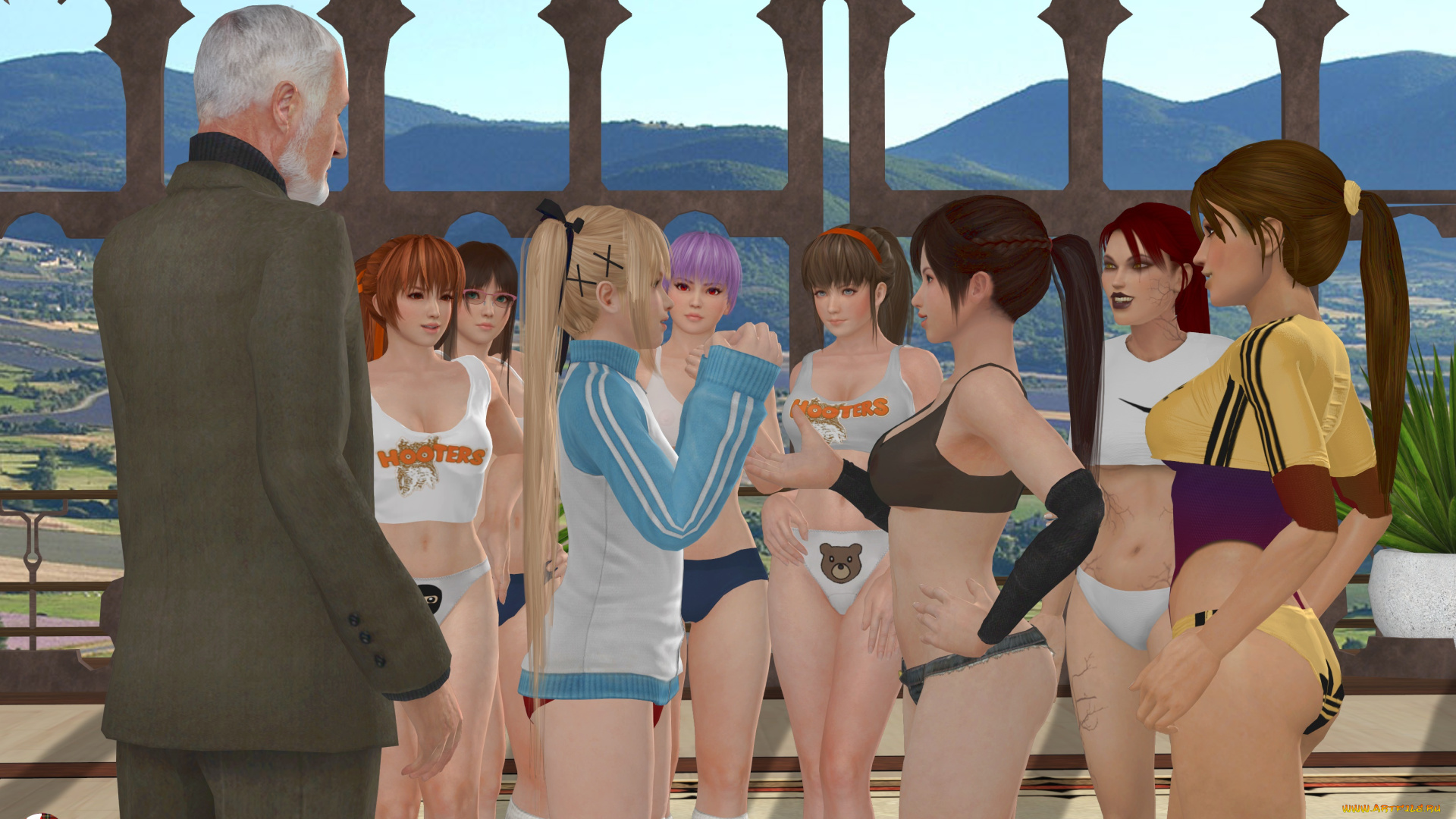 3д, графика, люди, , people, взгляд, девушки, фон