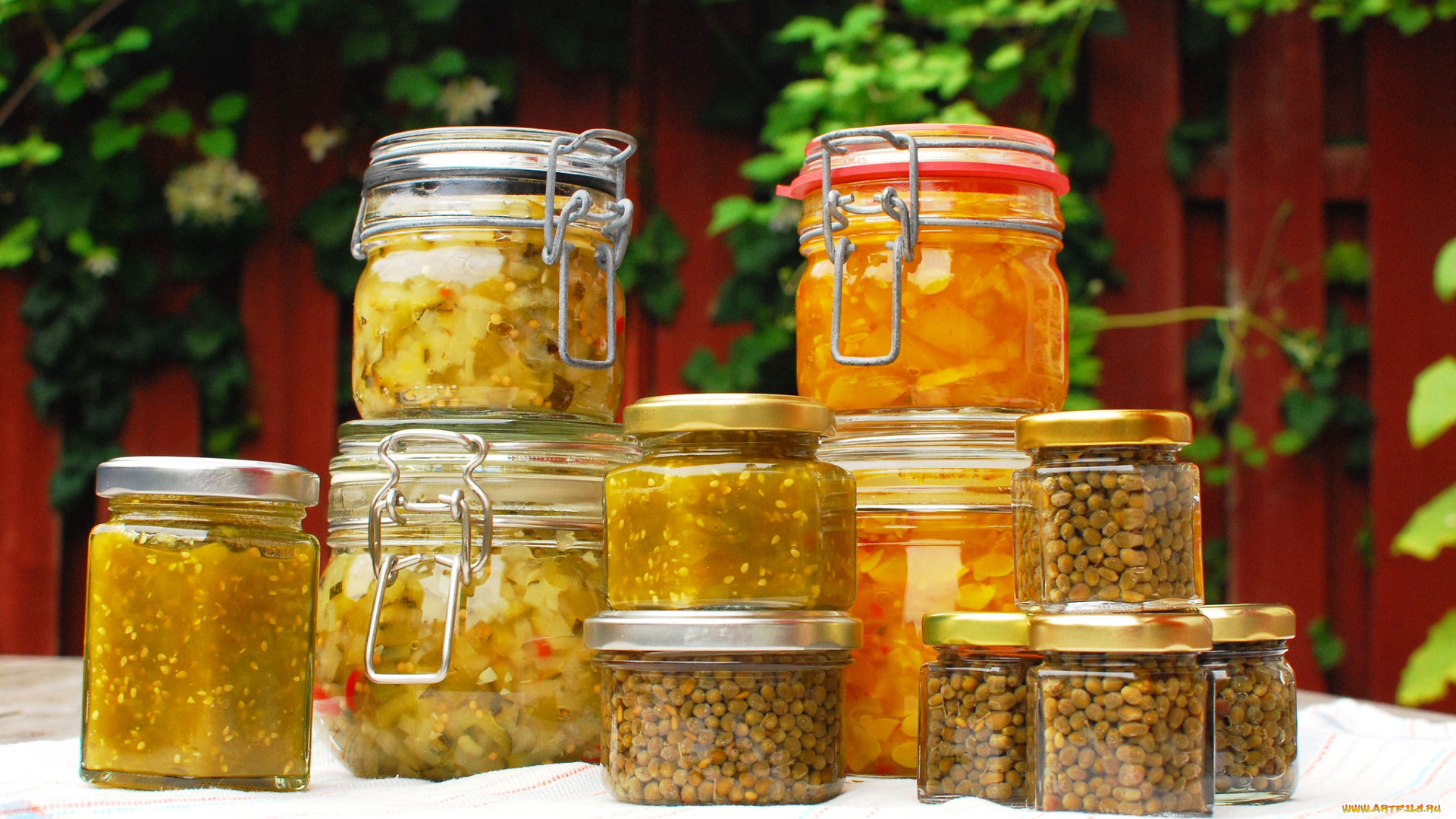 еда, разное, банки