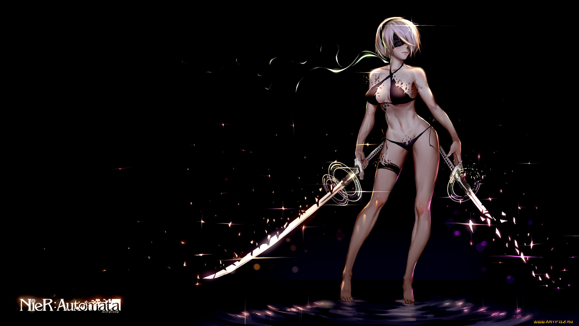 видео, игры, nier, , automata, automata