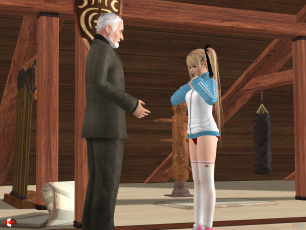 Картинка 3д+графика люди+ people взгляд фон девушки