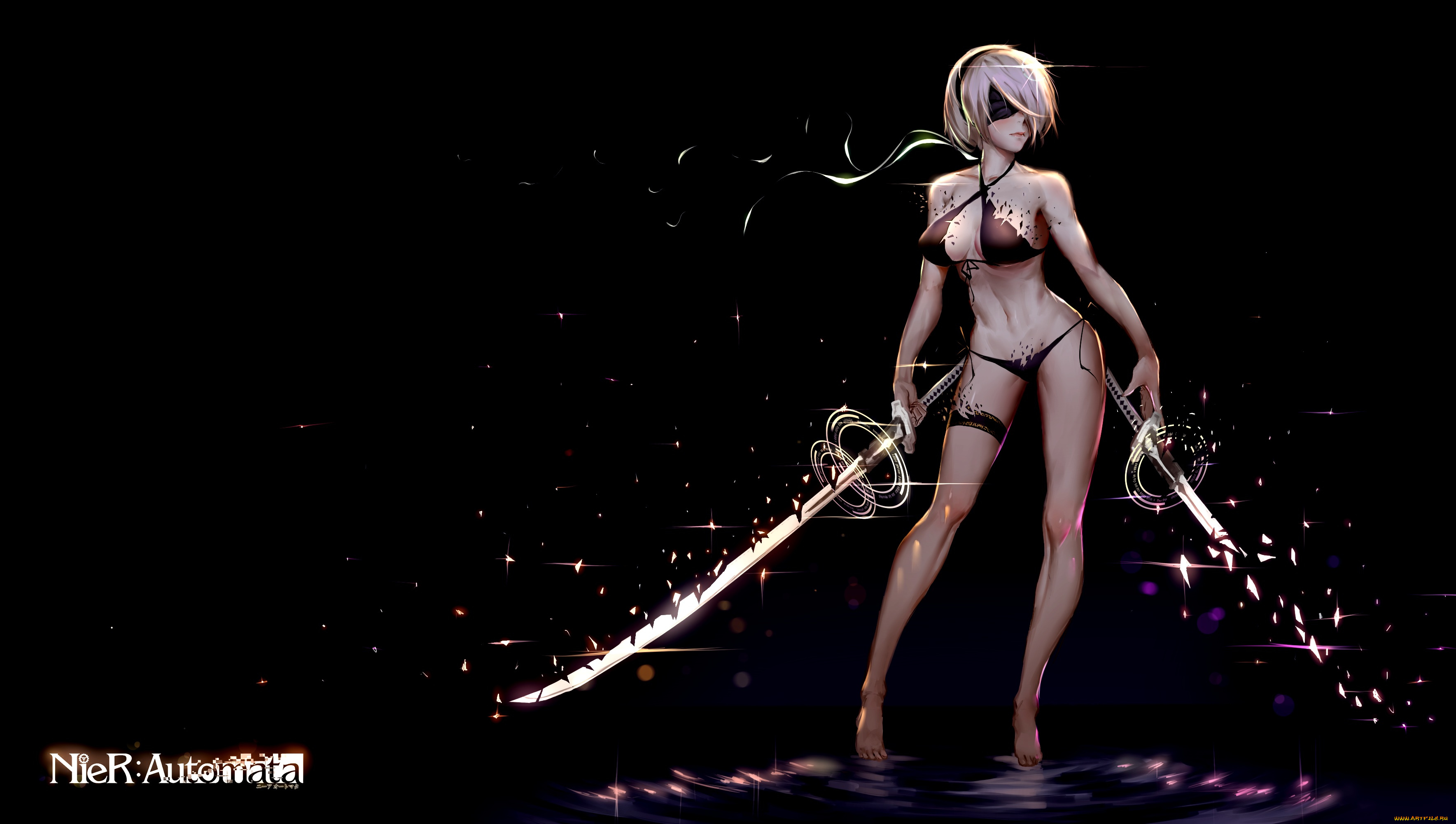 видео, игры, nier, , automata, automata