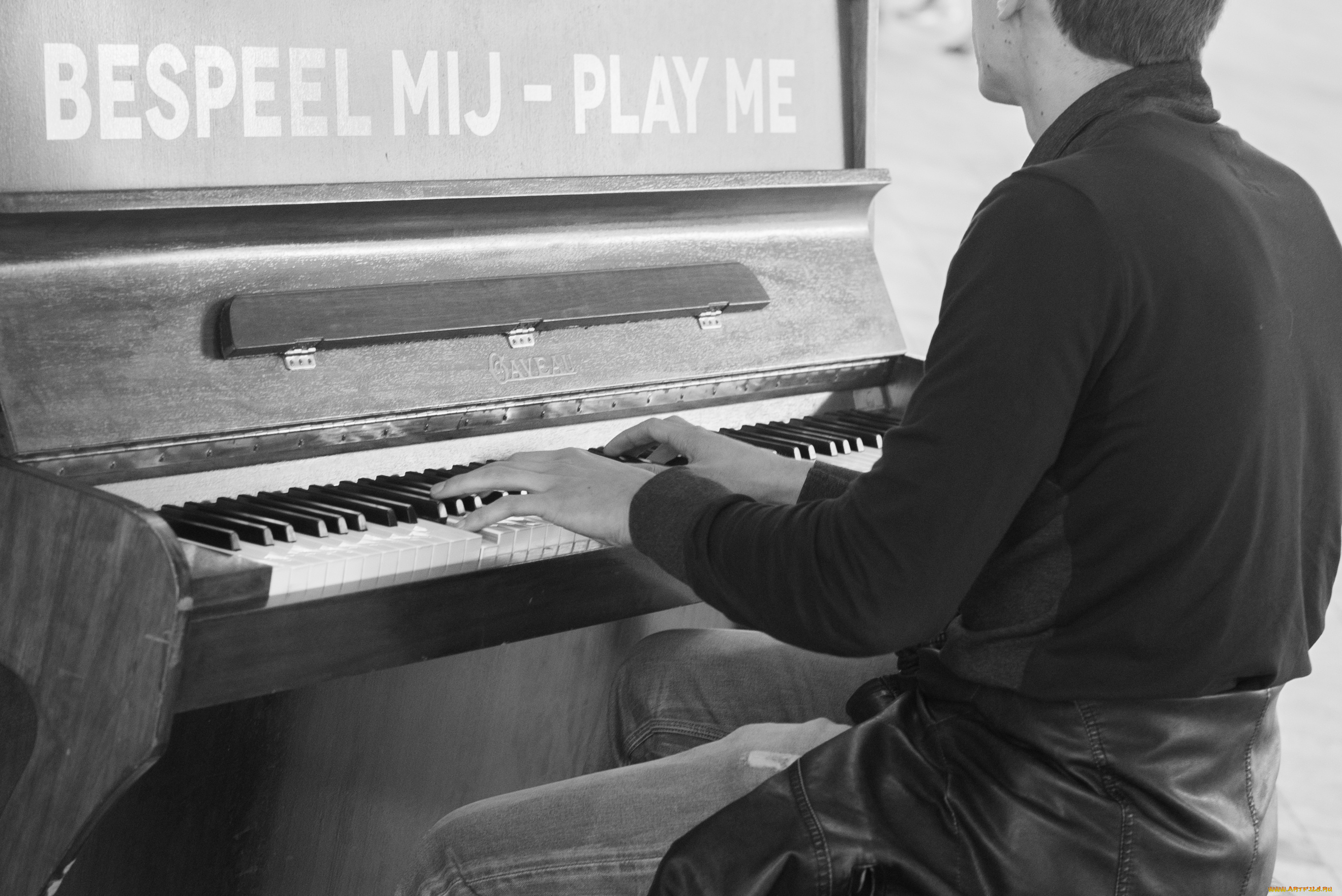 музыка, -другое, пианино, мужчина