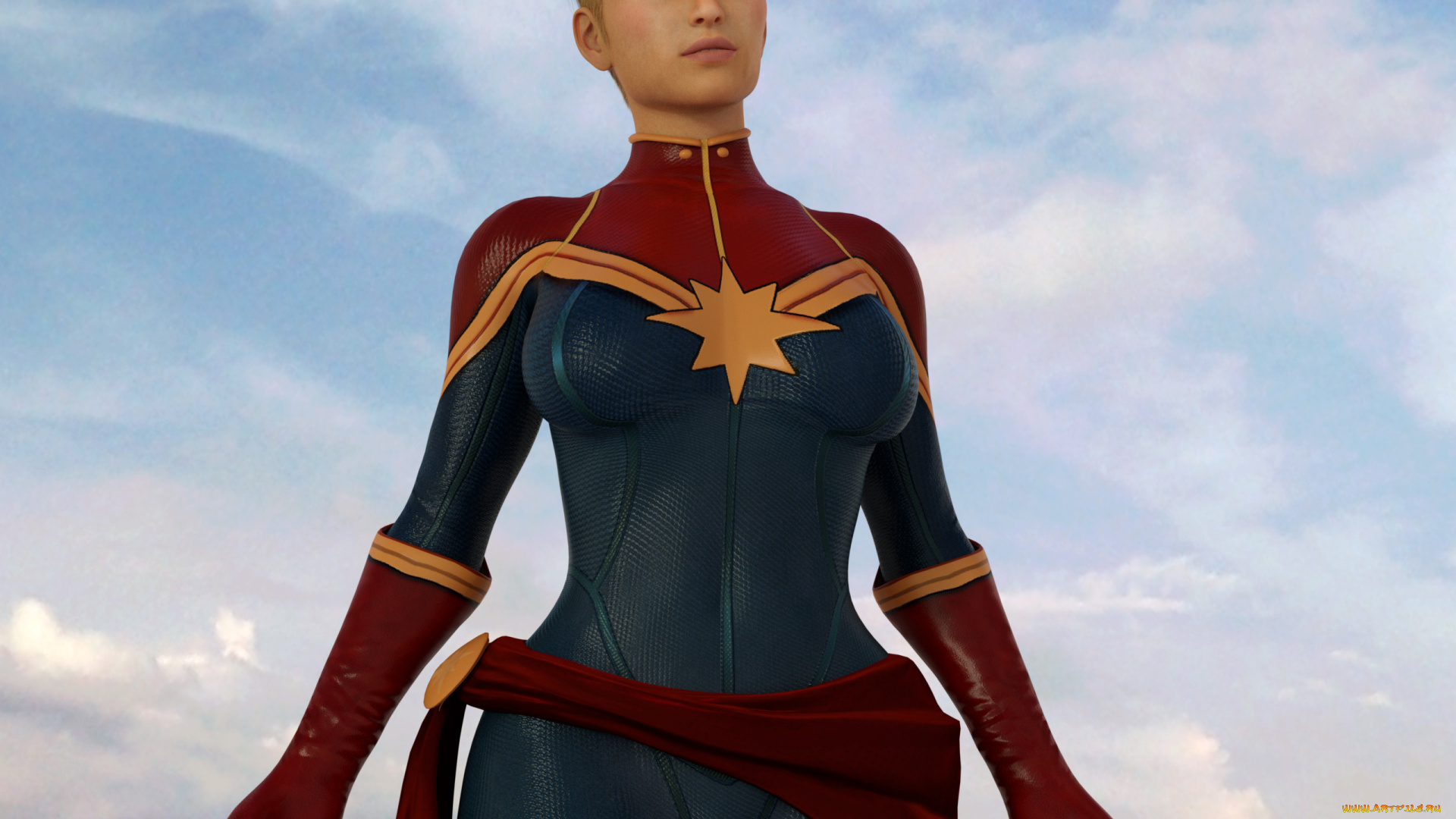 3д, графика, фантазия, , fantasy, взгляд, фон, девушка