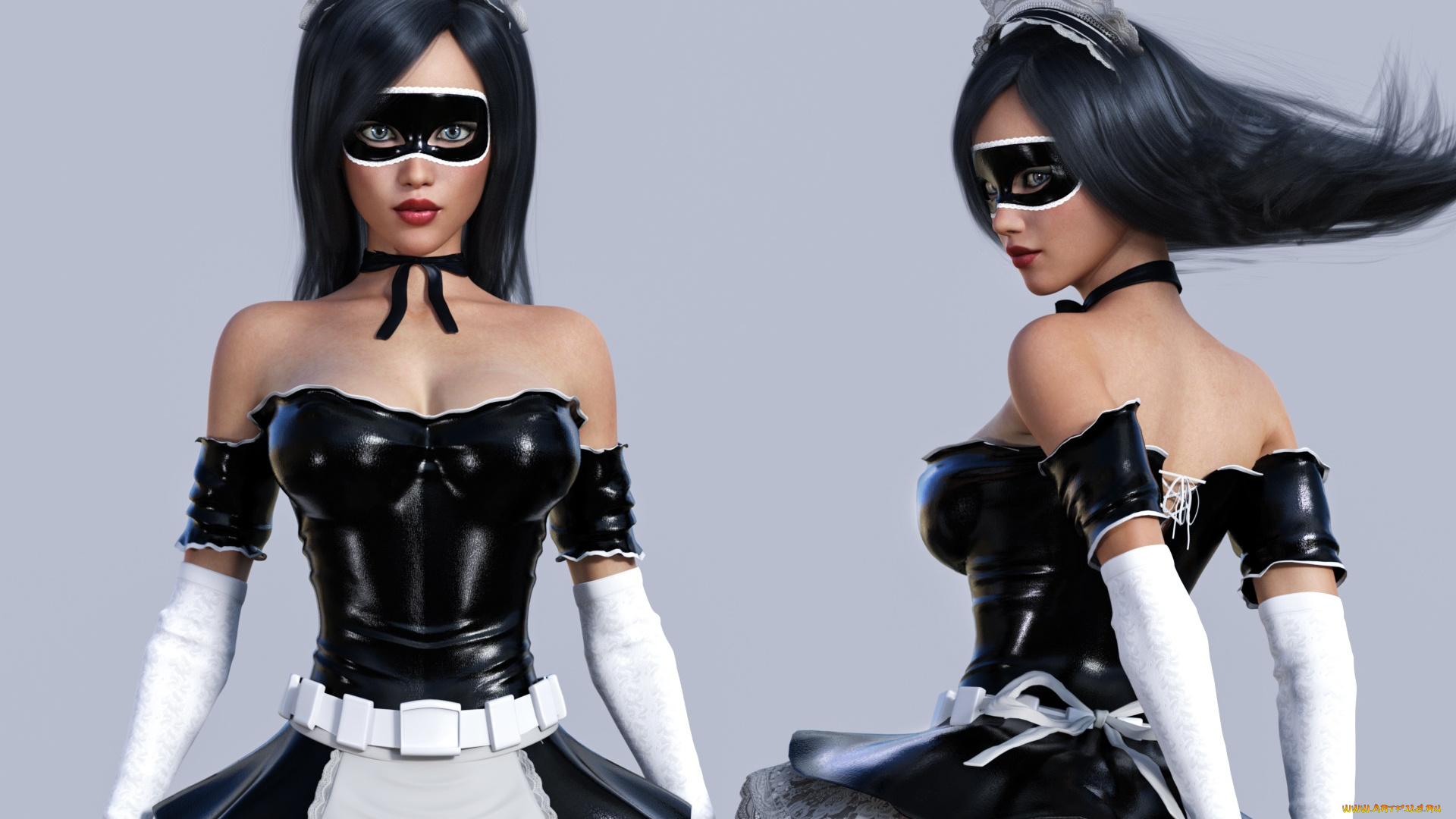 3д, графика, люди, , people, фон, взгляд, девушка