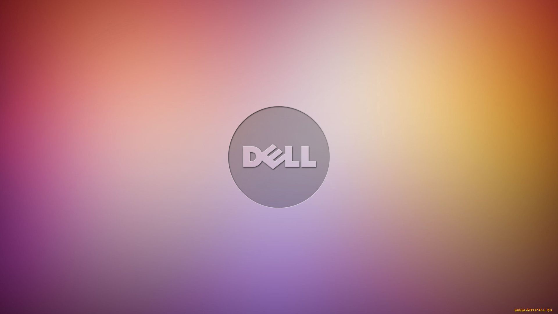 компьютеры, dell, фон, логотип