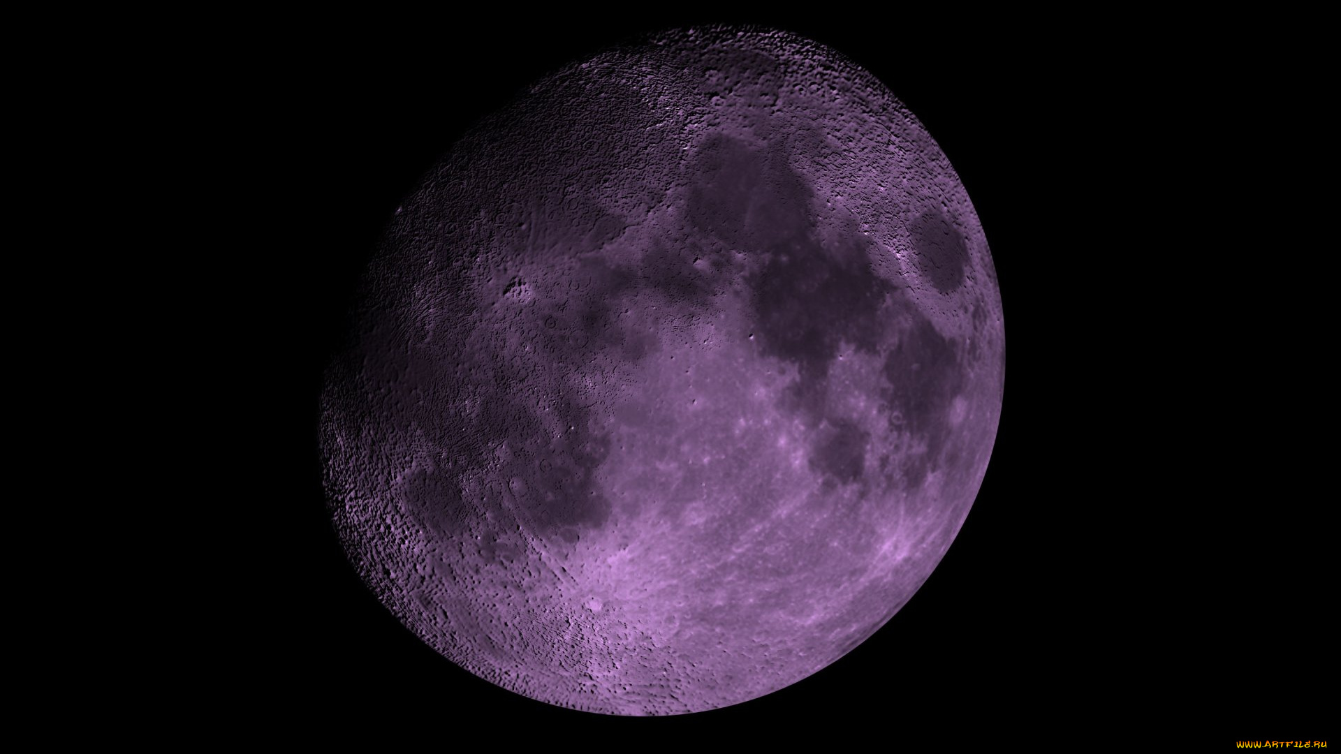 космос, луна, планета