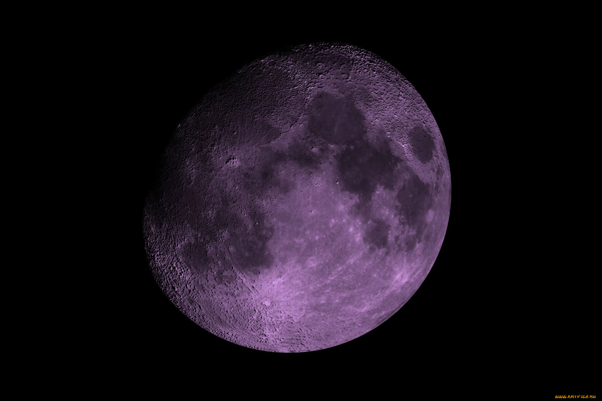 космос, луна, планета