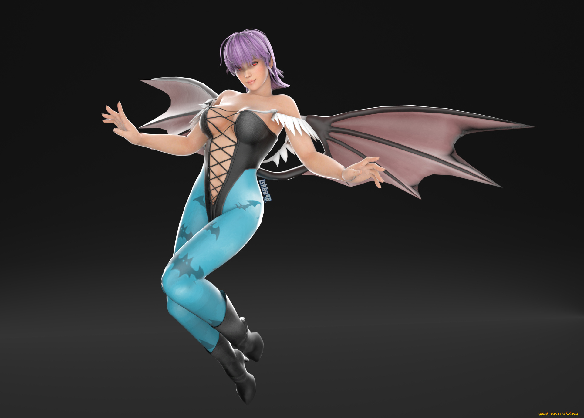 3д, графика, существа, , creatures, фон, взгляд, девушка