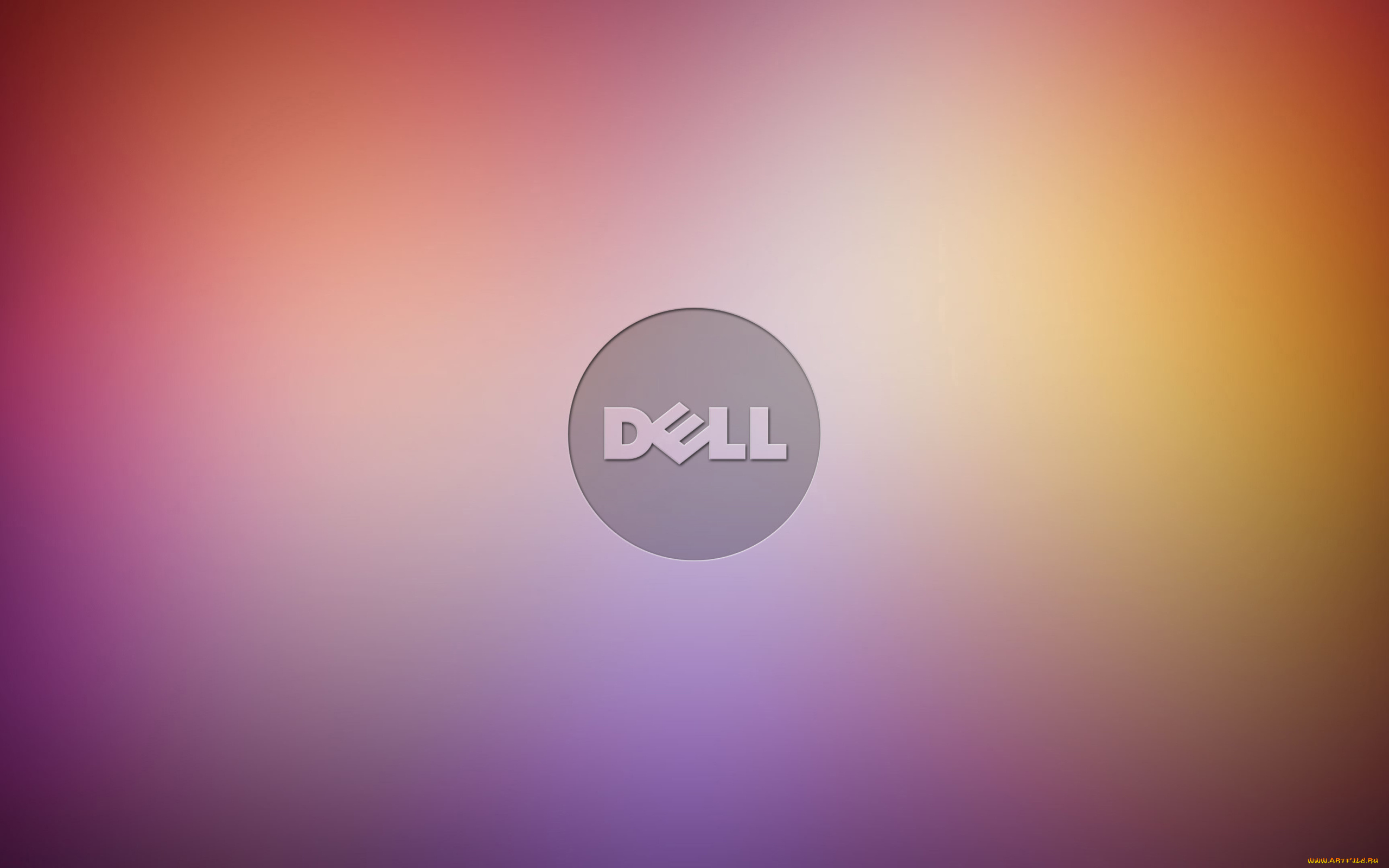 компьютеры, dell, фон, логотип