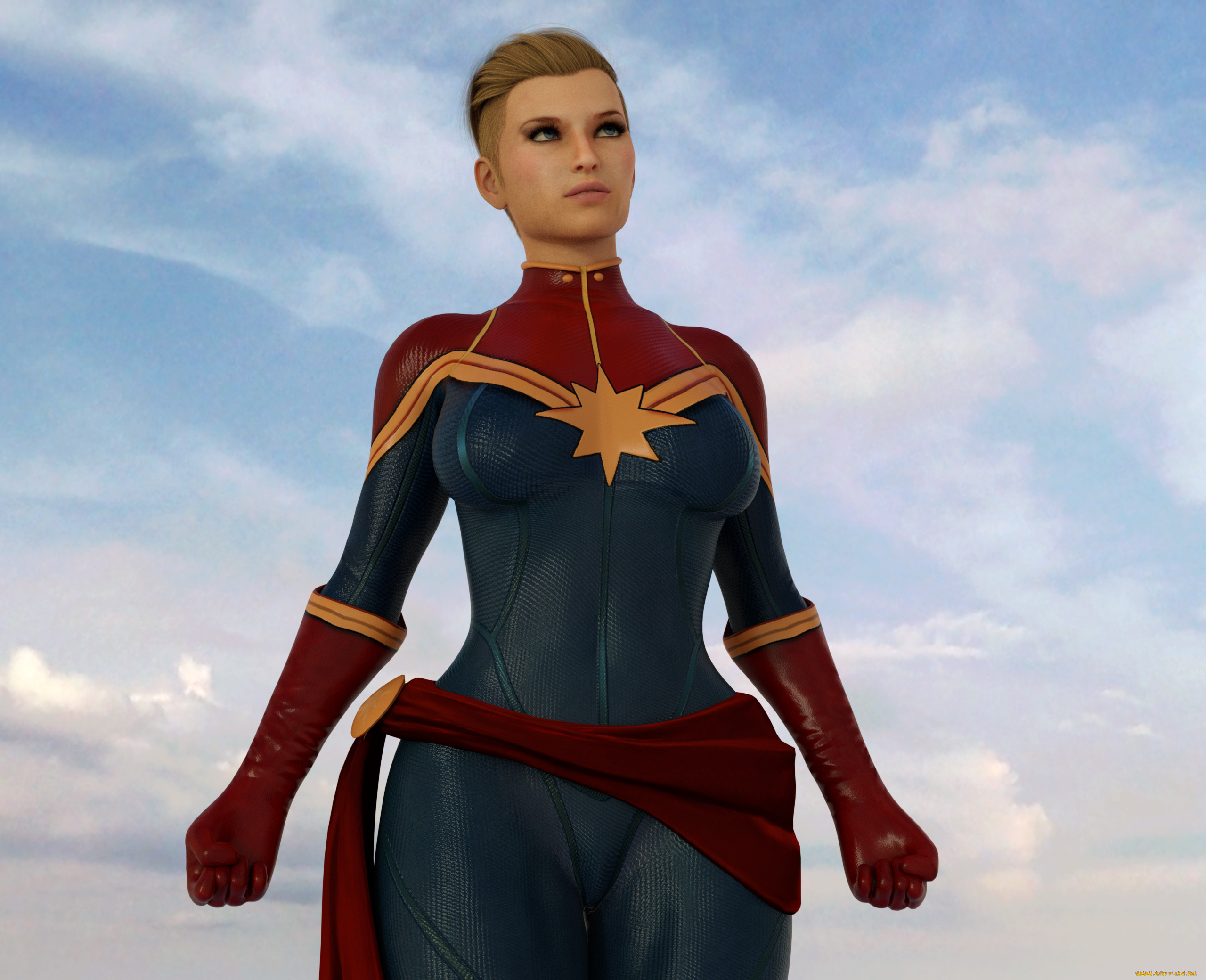 3д, графика, фантазия, , fantasy, взгляд, фон, девушка