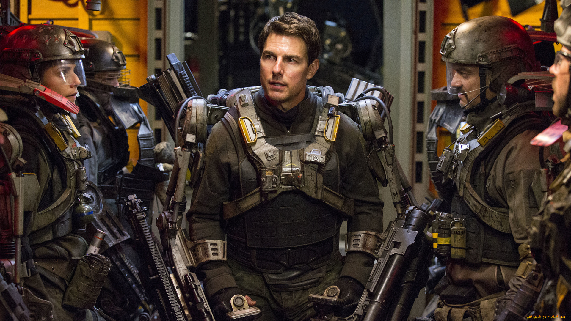 edge, of, tomorrow, кино, фильмы, грань, будущего, фантастика, боевик, кадры, том, круз, cage