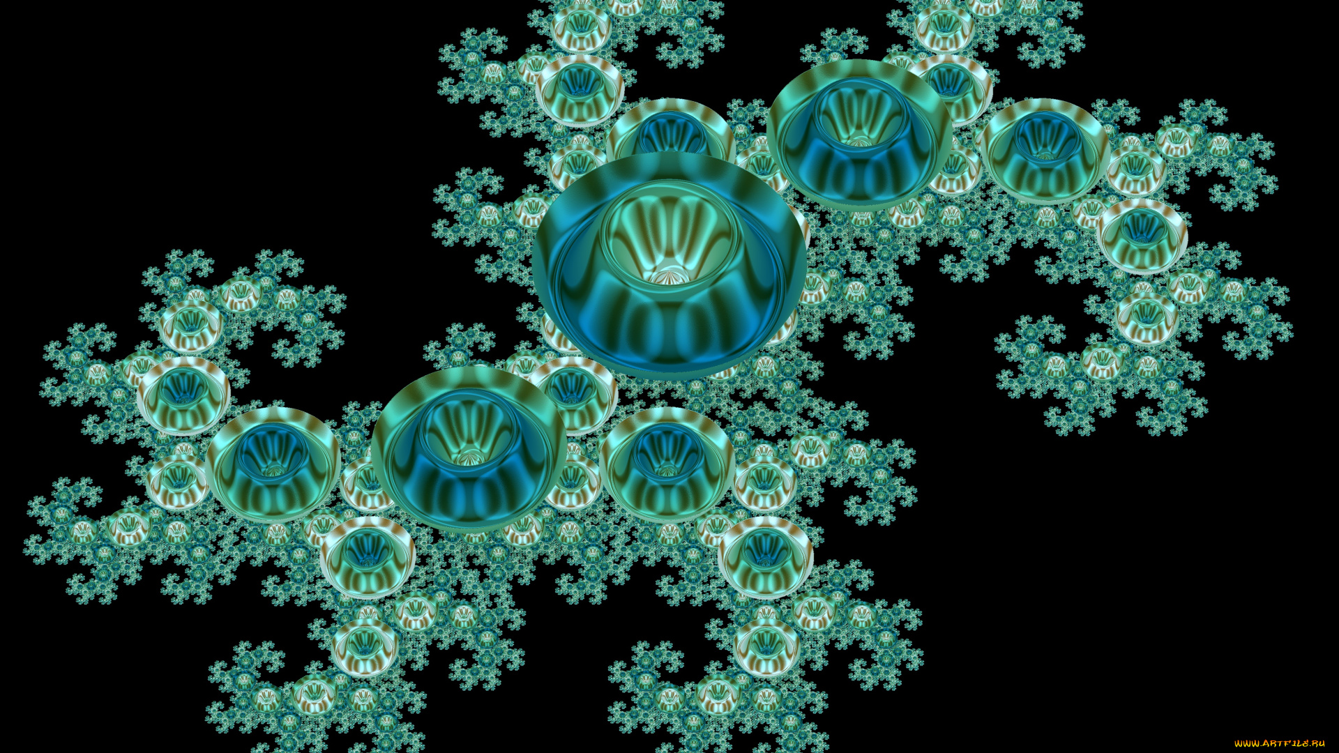 3д, графика, фракталы, , fractal, объект
