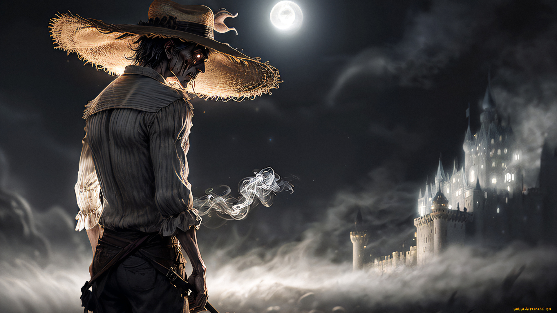 фэнтези, нежить, нейросети, графика, нейроарт, ai, art, нейронные, сети, рисунки, нейро, искусство