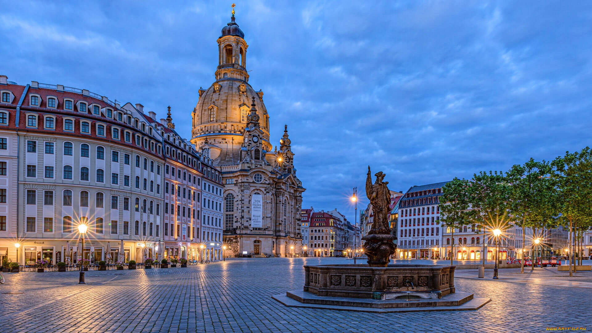 frauenkirche, города, дрезден, , германия