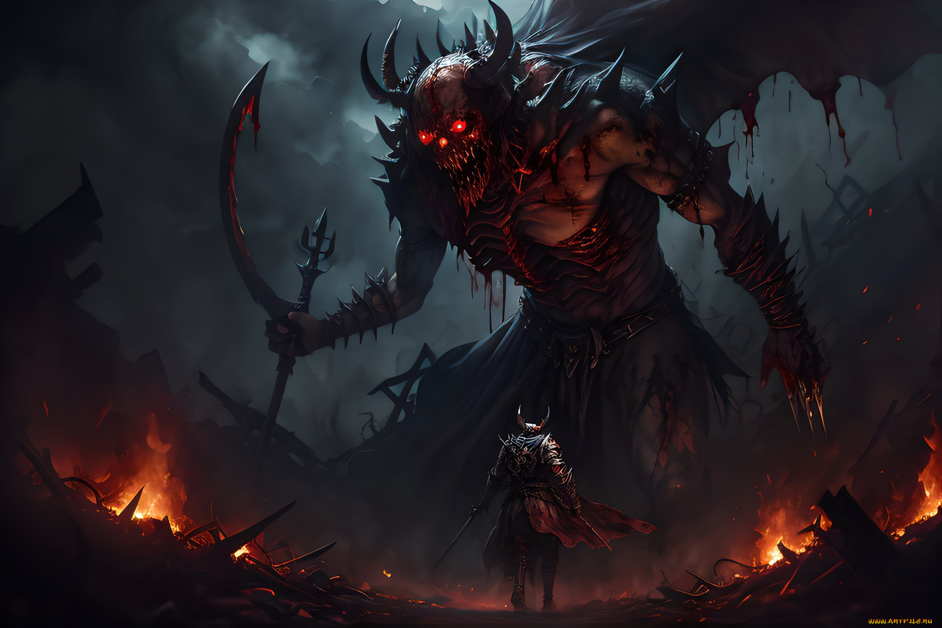 фэнтези, демоны, нейросети, графика, нейроарт, ai, art, нейронные, сети, рисунки, нейро, искусство