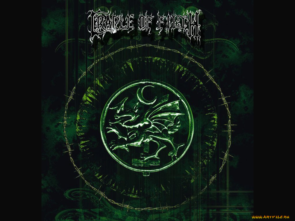 dragon, музыка, cradle, of, filth