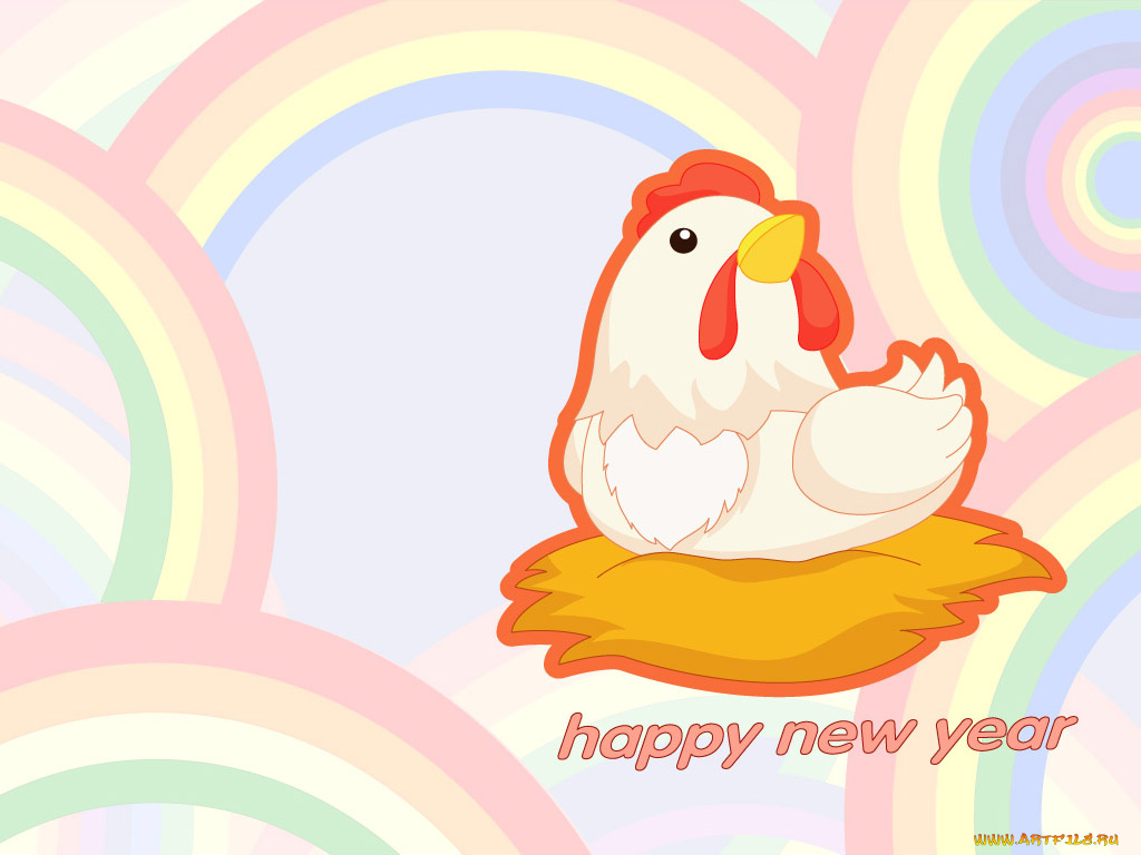 праздничные, векторная, графика, новый, год