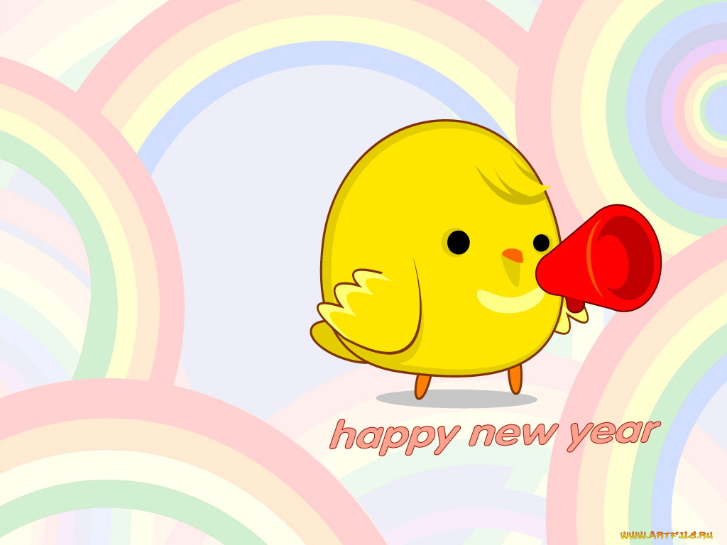 праздничные, векторная, графика, новый, год