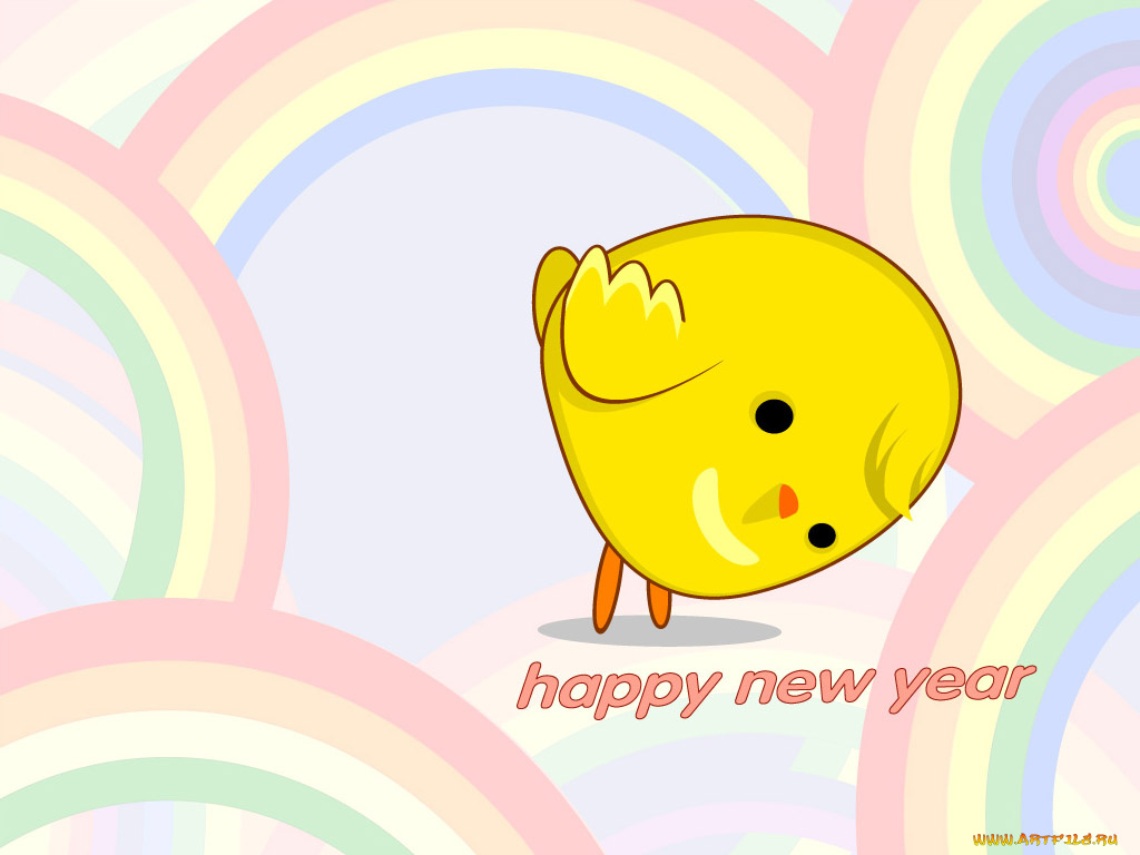 праздничные, векторная, графика, новый, год