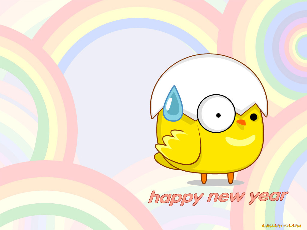 праздничные, векторная, графика, новый, год