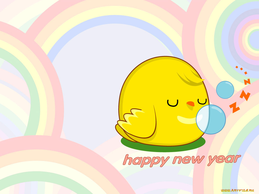 праздничные, векторная, графика, новый, год