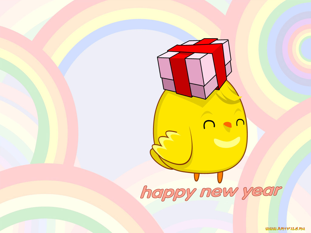 праздничные, векторная, графика, новый, год