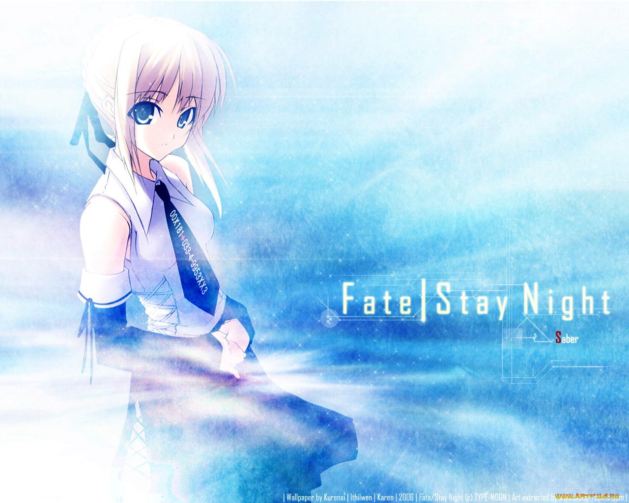 аниме, fate, stay, night