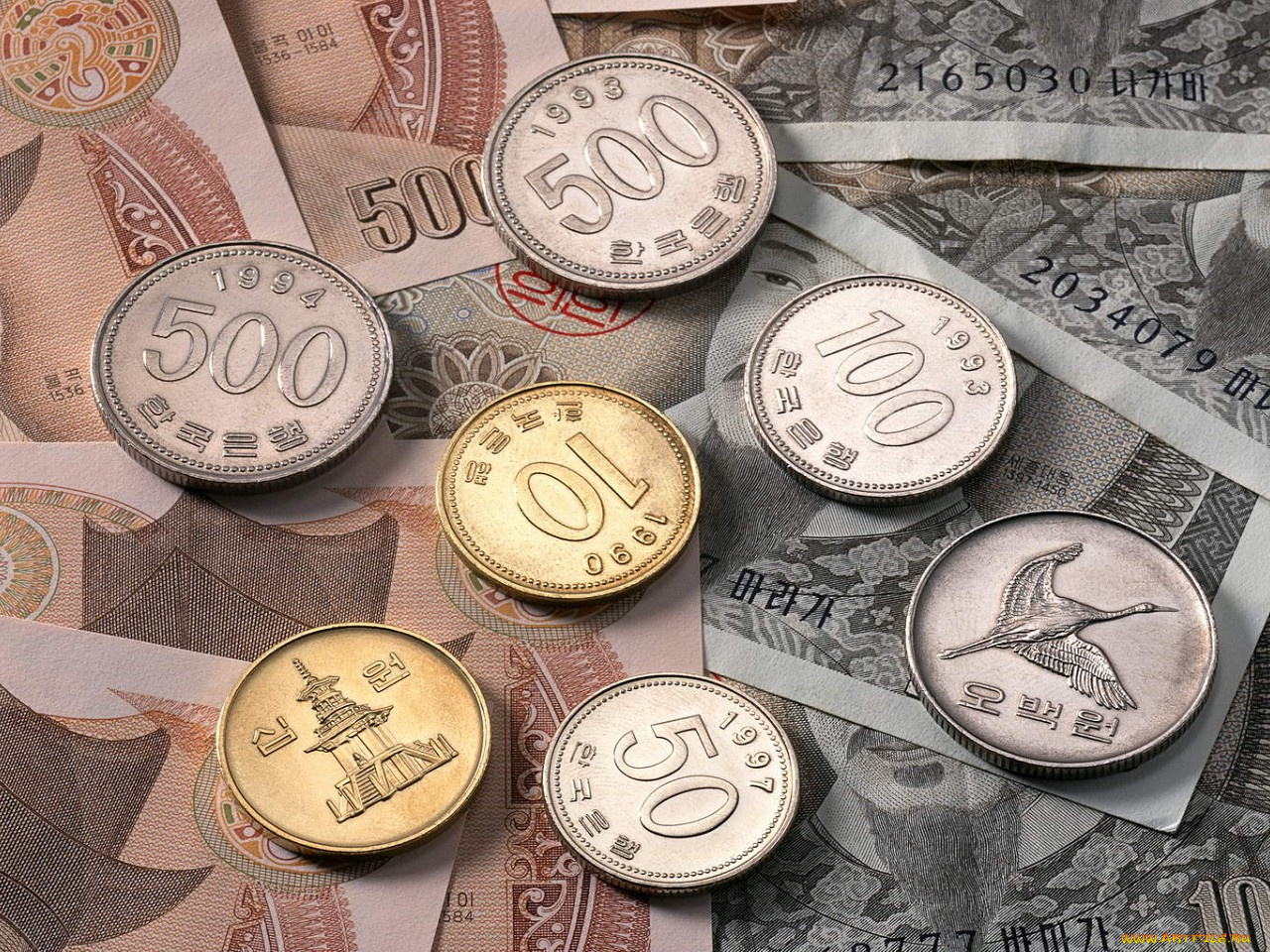 разное, золото, купюры, монеты