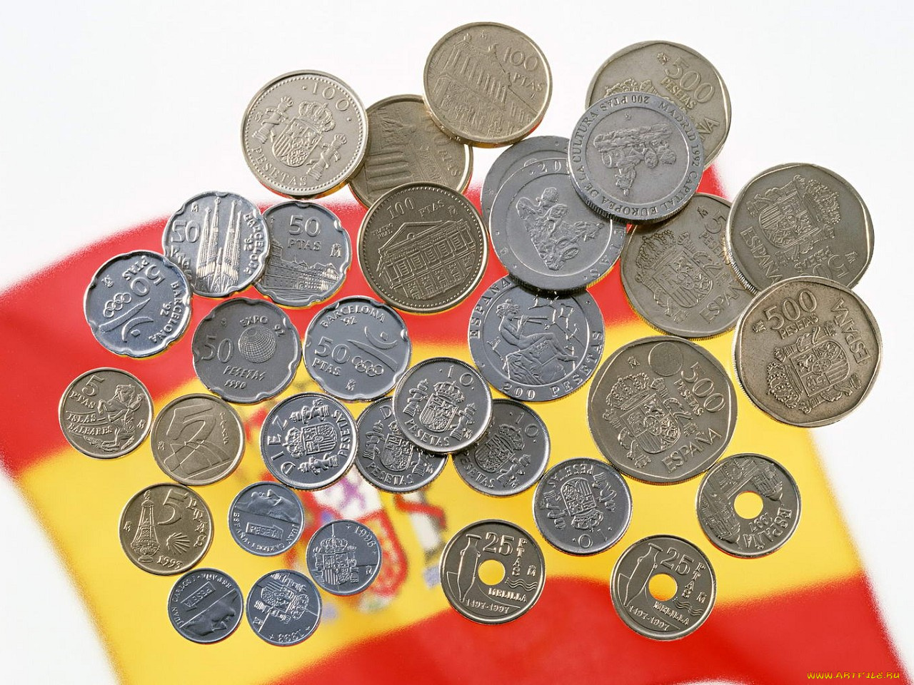 разное, золото, купюры, монеты