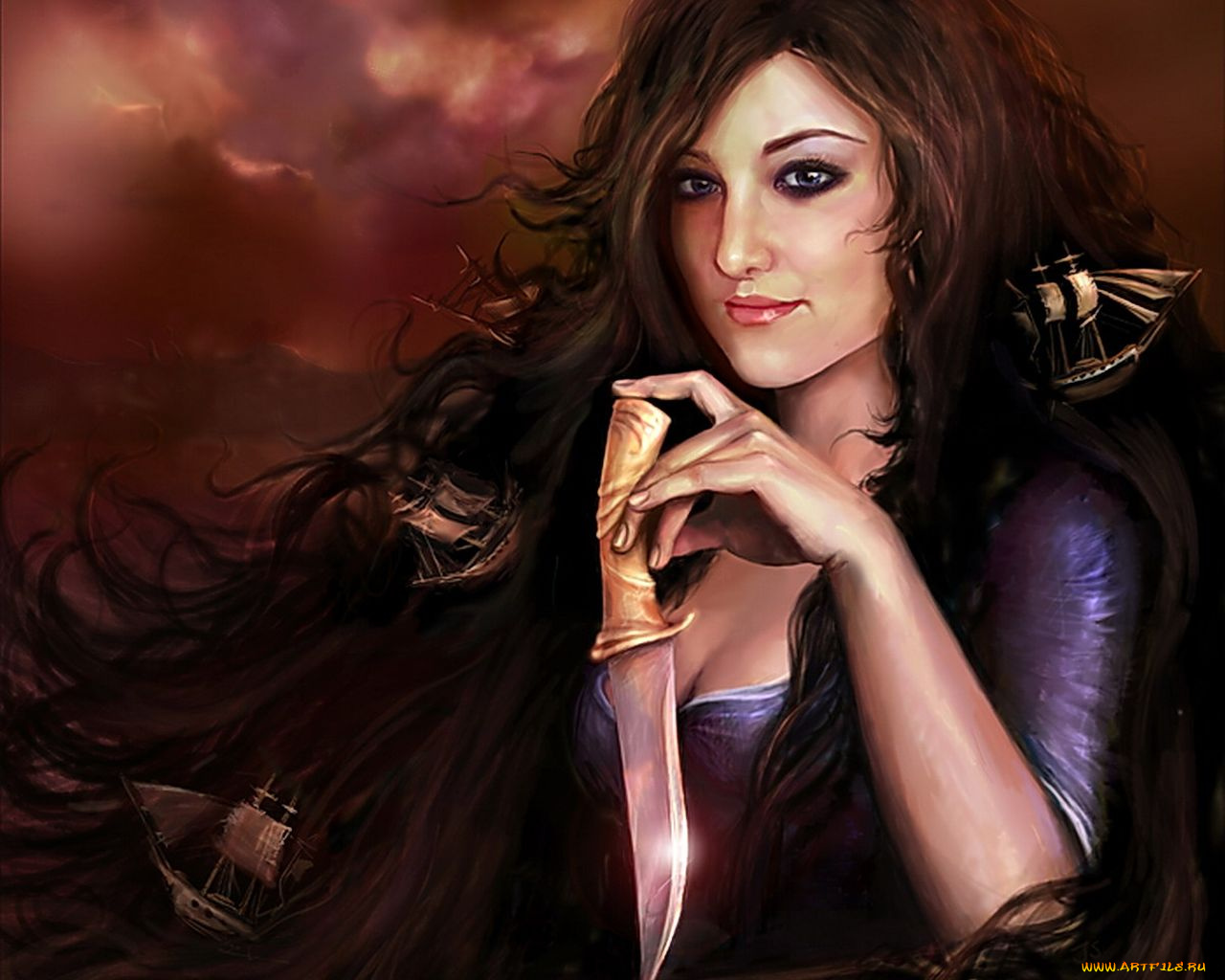 фэнтези, девушки