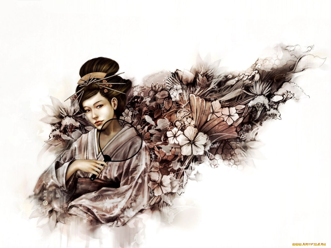 рисованные, люди