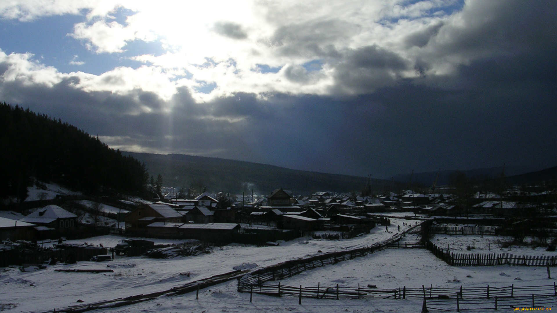 природа, зима