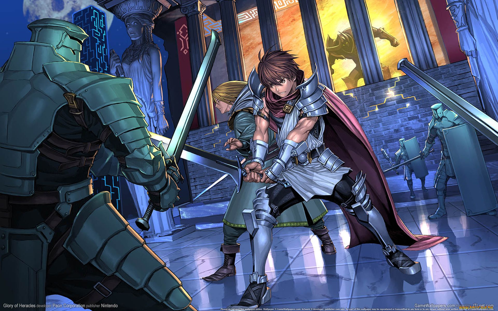 glory, of, heracles, видео, игры