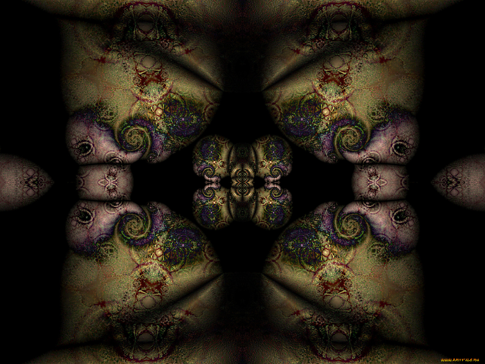 3д, графика, fractal, фракталы, фрактал