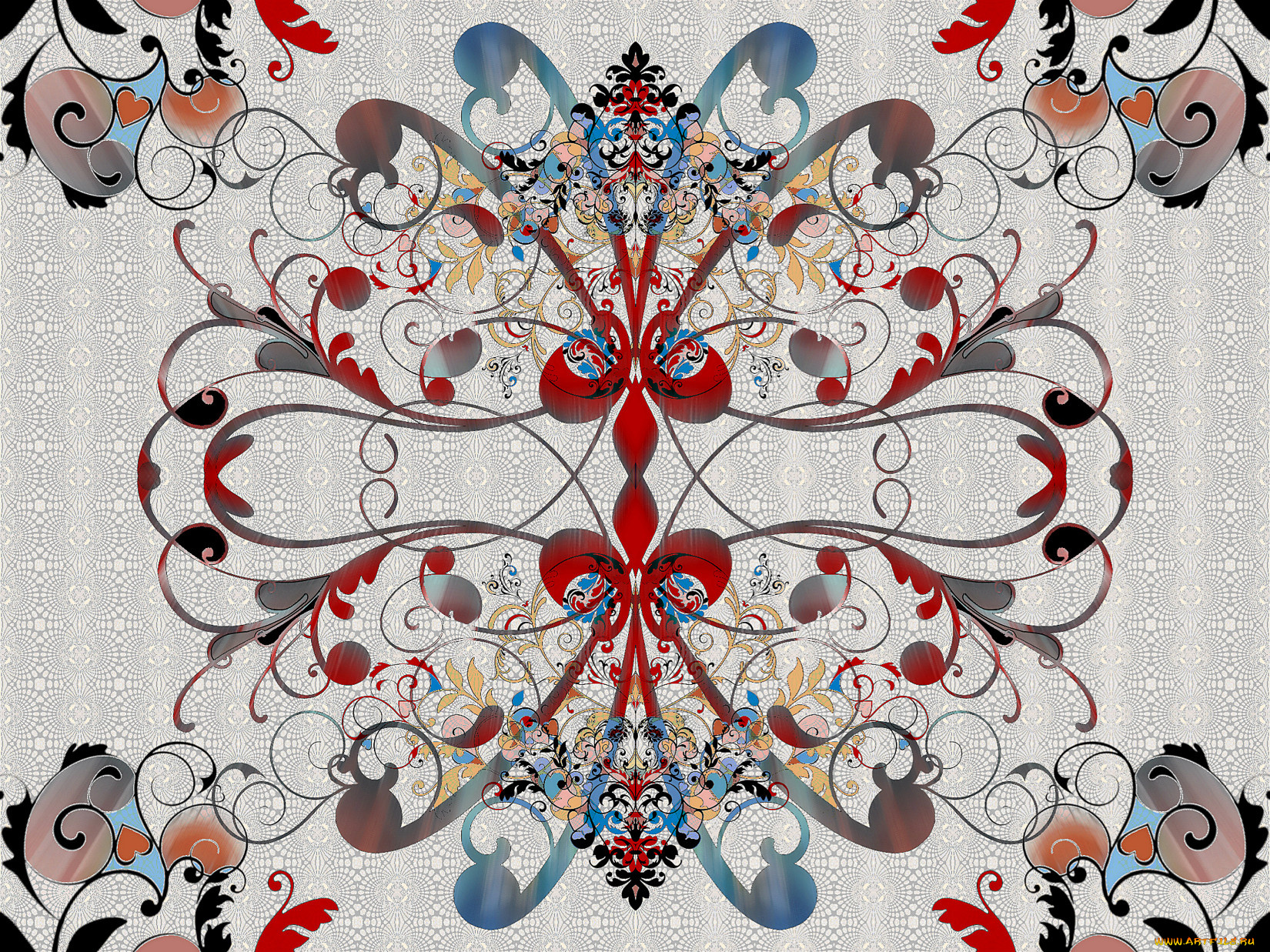 3д, графика, fractal, фракталы, фрактал