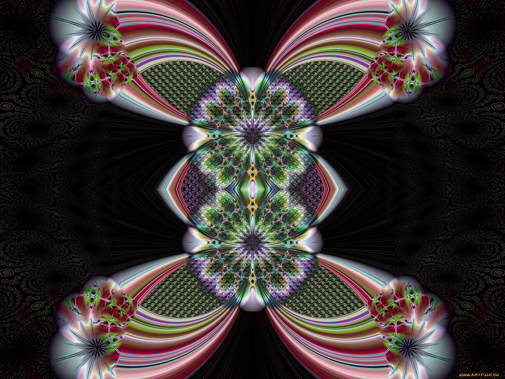 3д, графика, fractal, фракталы, фрактал