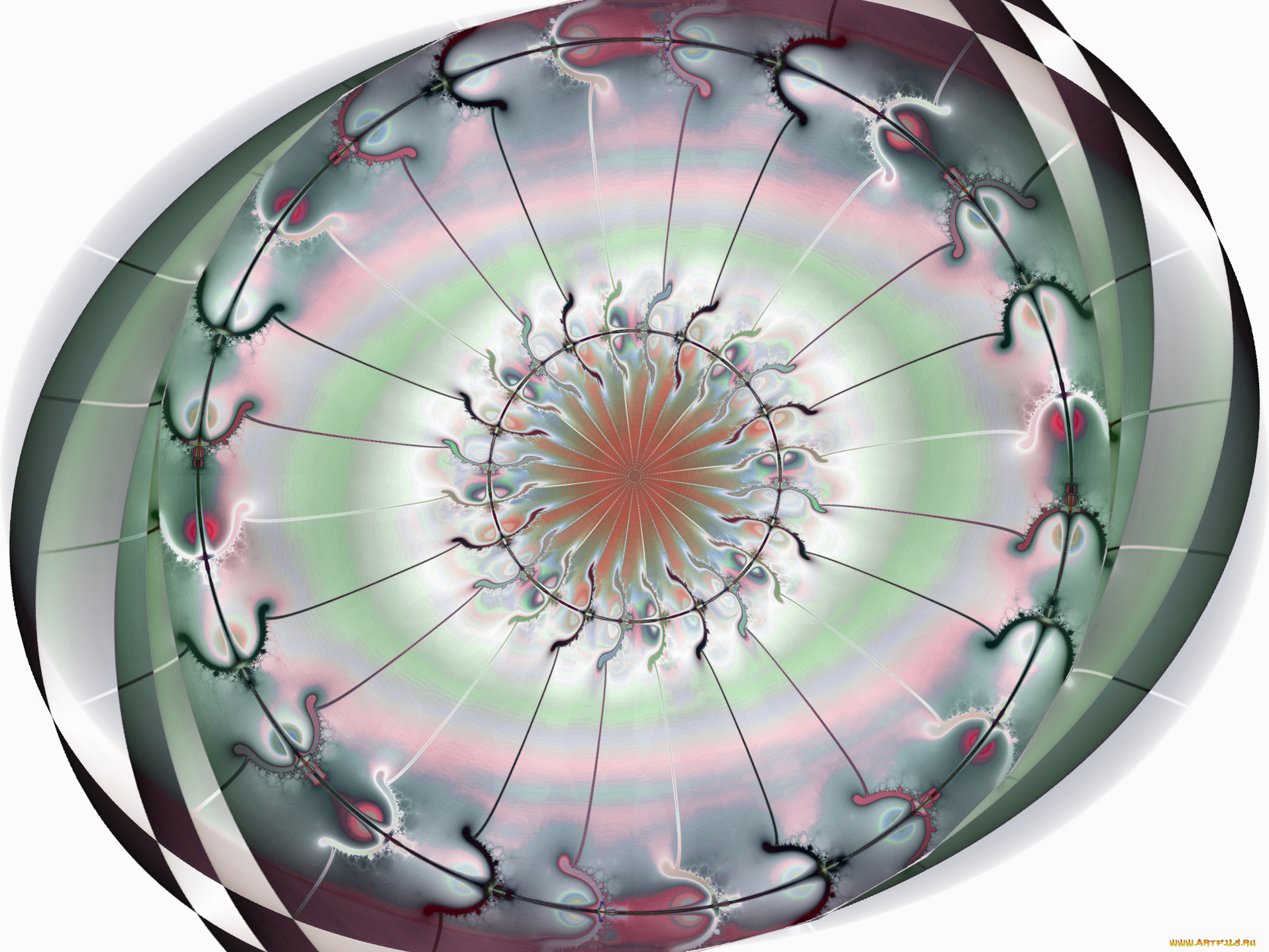 3д, графика, fractal, фракталы, фрактал