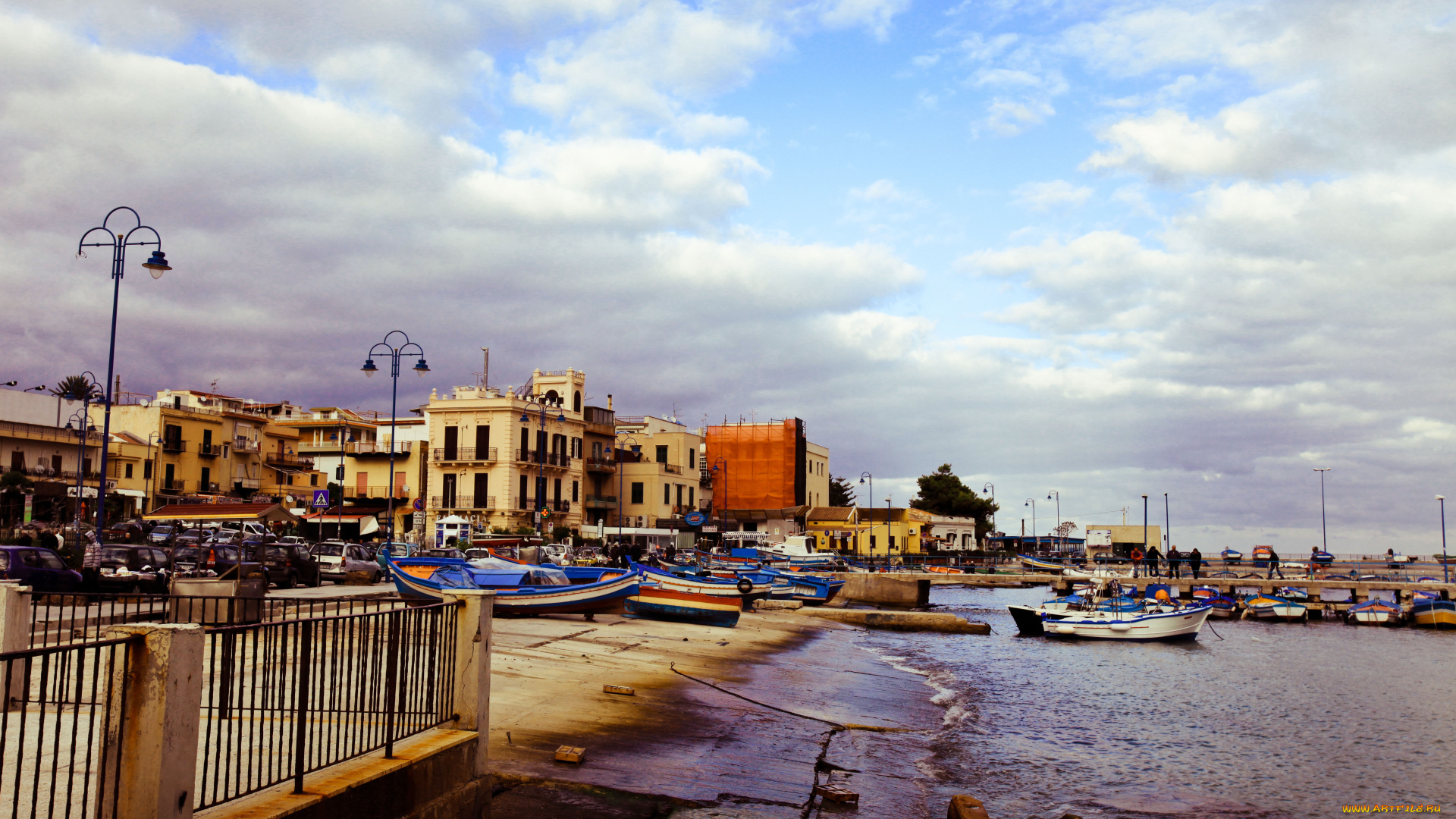корабли, порты, причалы, palermo