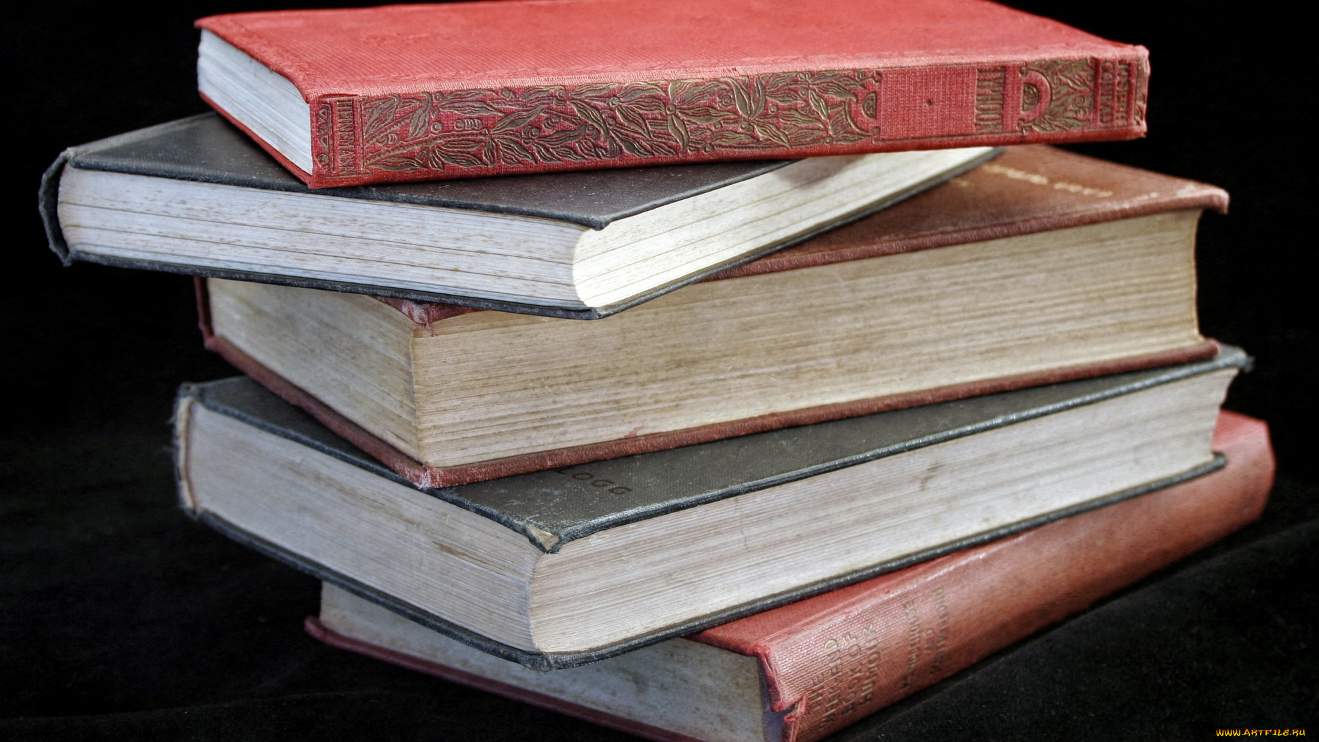 разное, канцелярия, книги, стопка