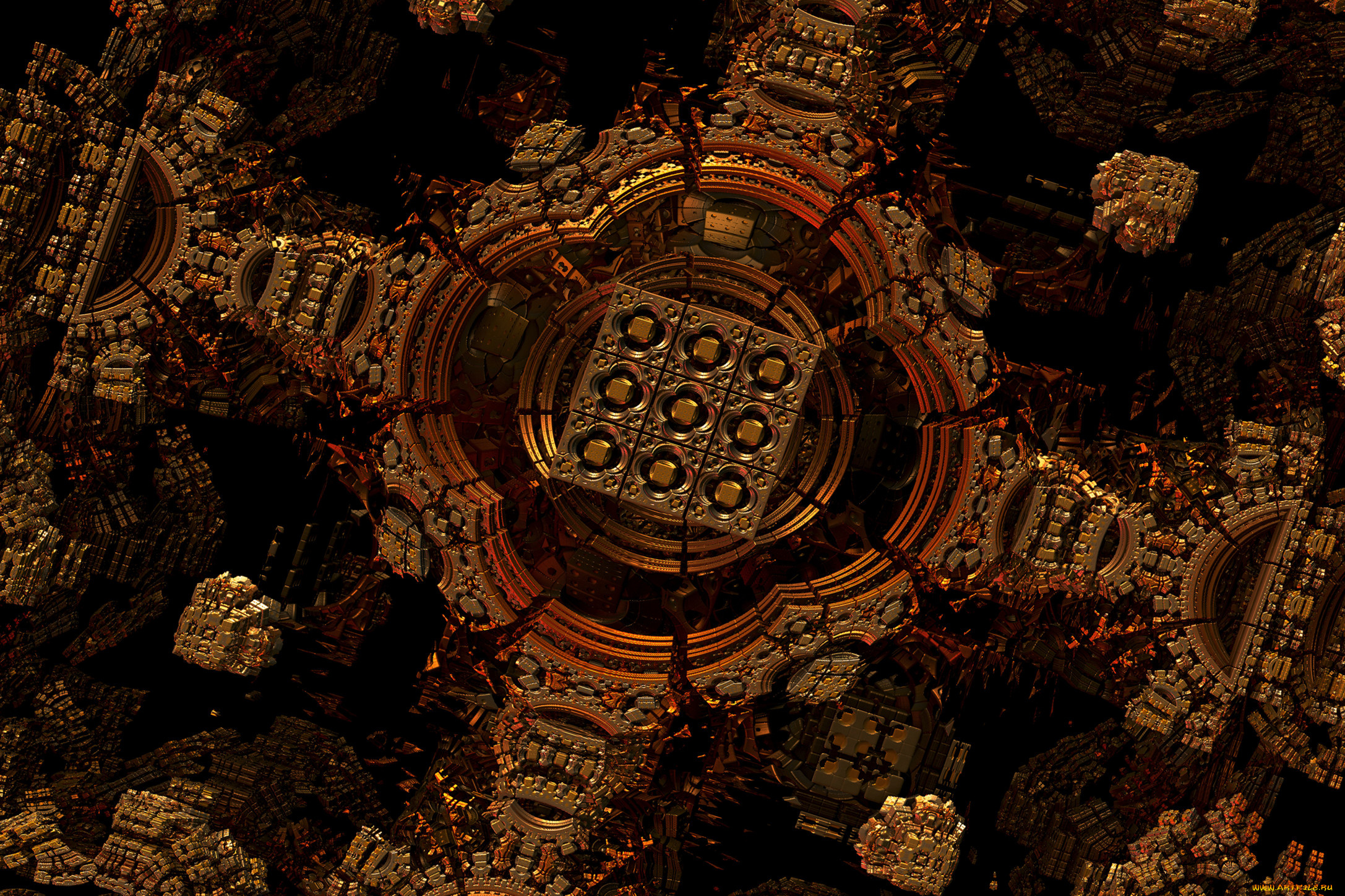 3д, графика, fractal, фракталы, фрактал