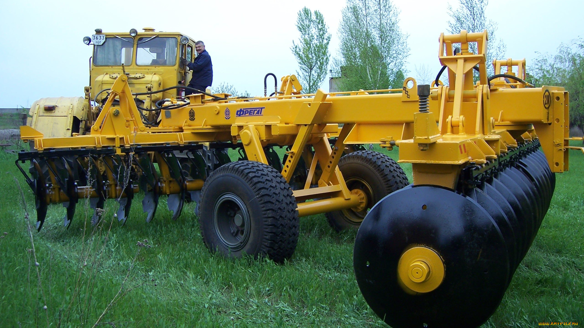 техника, другое, трактор, агрегат