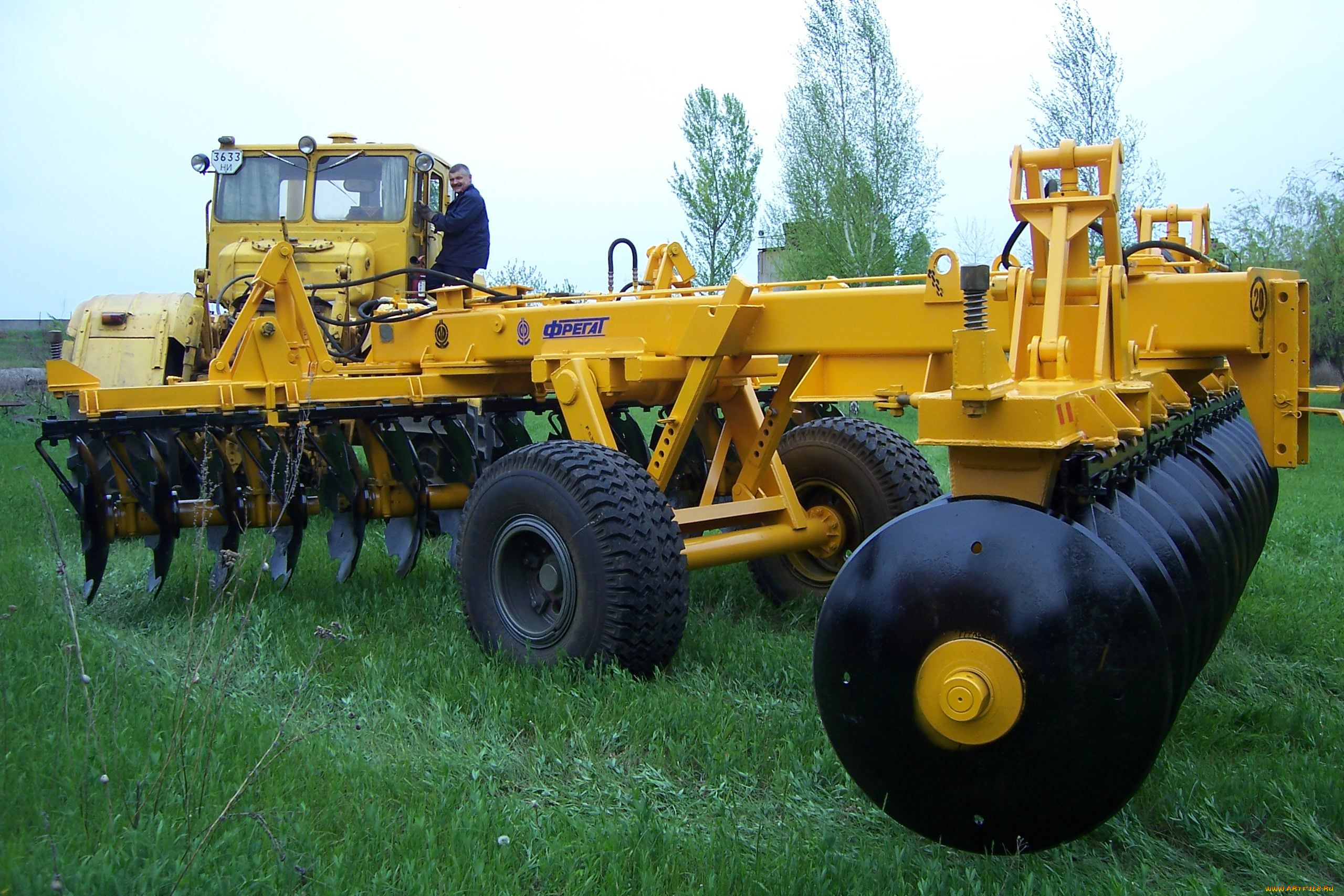 техника, другое, трактор, агрегат