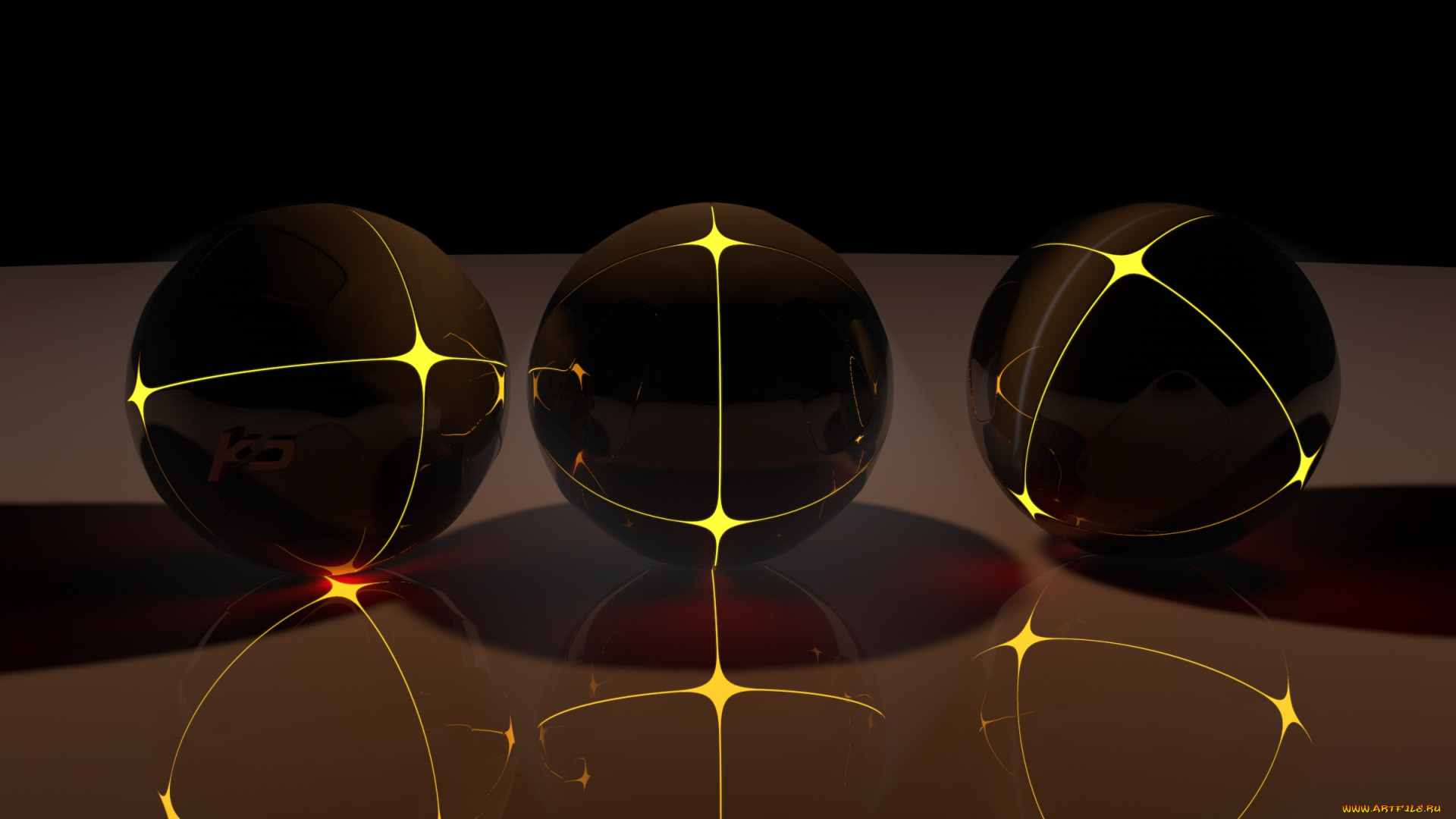 3д, графика, шары, фон, цвета, узор