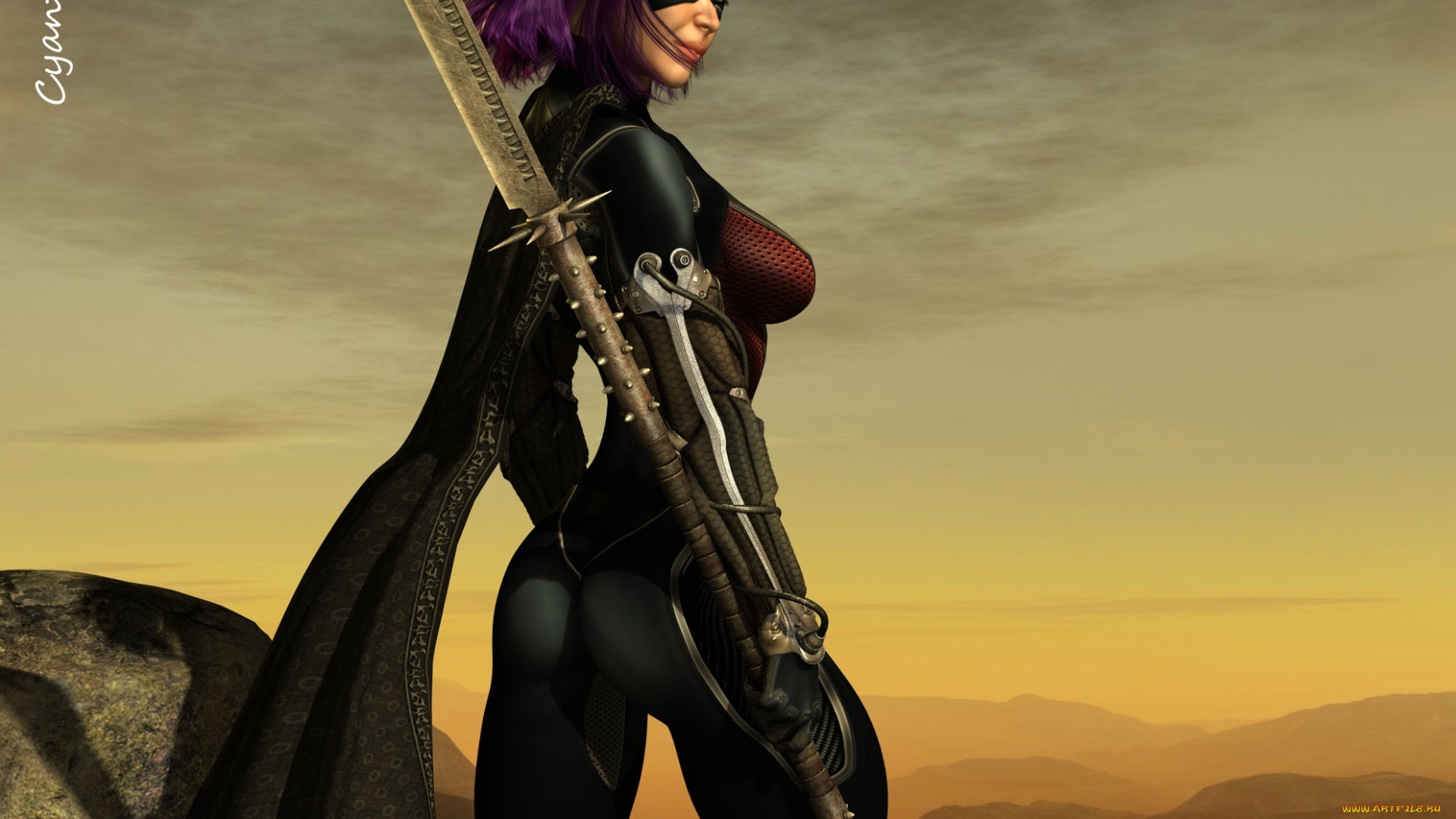 3д, графика, амазонки, , amazon, взгляд, девушка