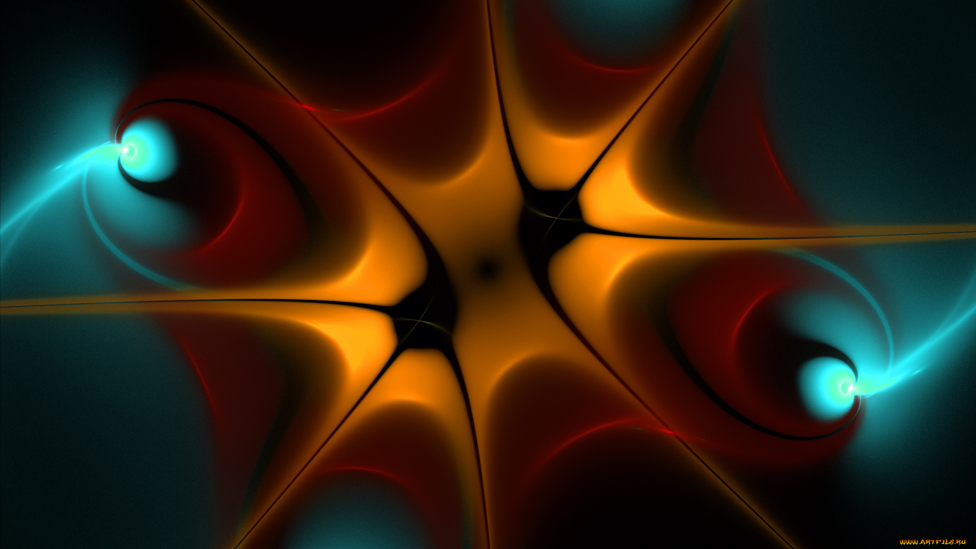 3д, графика, фракталы, , fractal, фон, цвета, узор