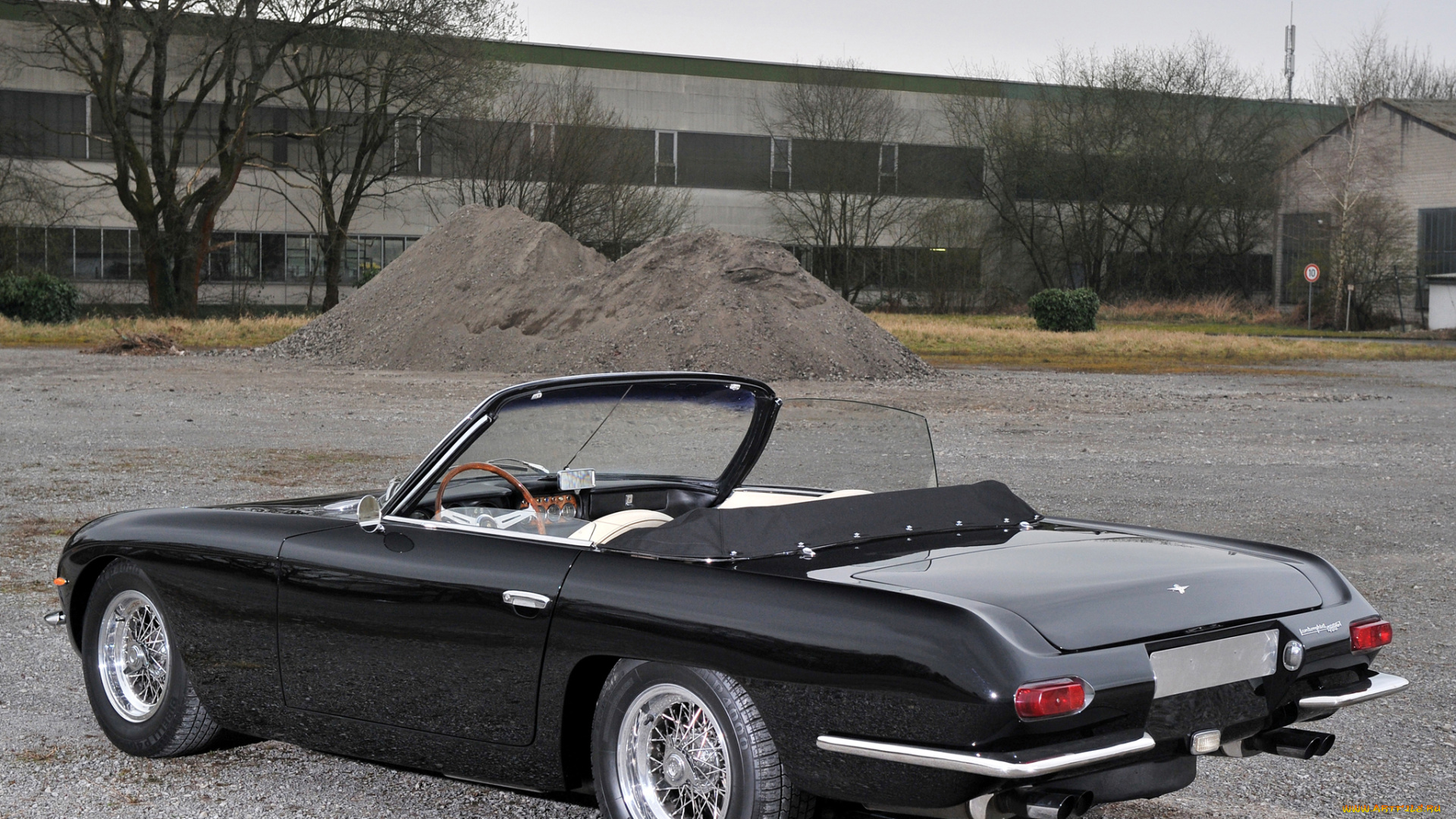 автомобили, lamborghini, темный, spyder, gt, 400