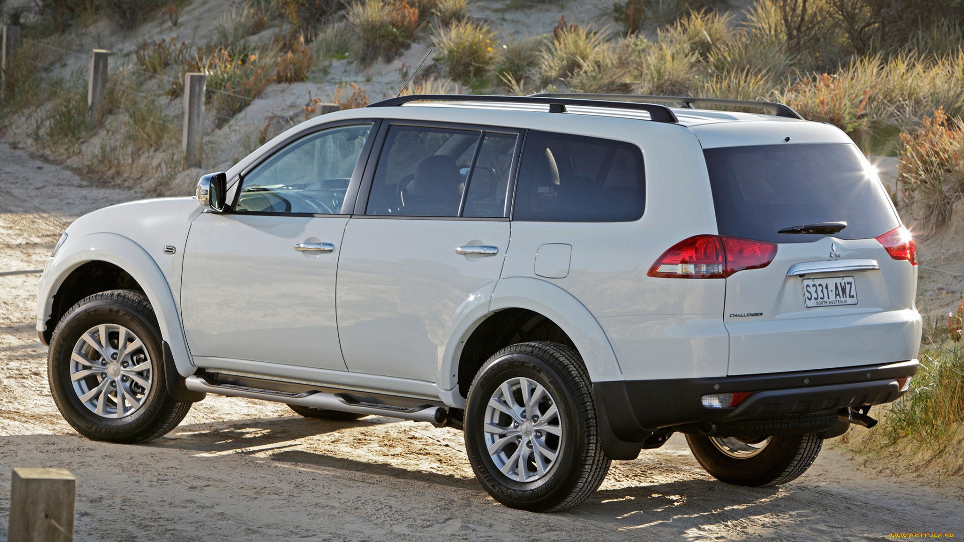 автомобили, mitsubishi, 2013г, au-spec, challenger, светлый