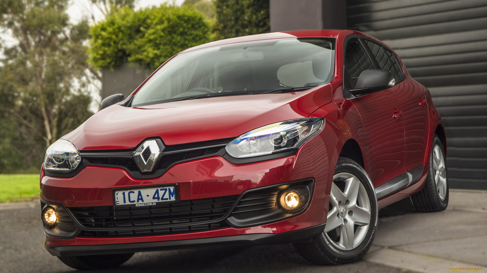 автомобили, renault, красный, 2014г, au-spec, mеgane
